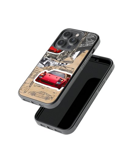 Retro Racer | F1 / Cars - Glass Case | Code: 431
