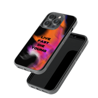 Live Fast | Rebel - Glass Case | Code: 376