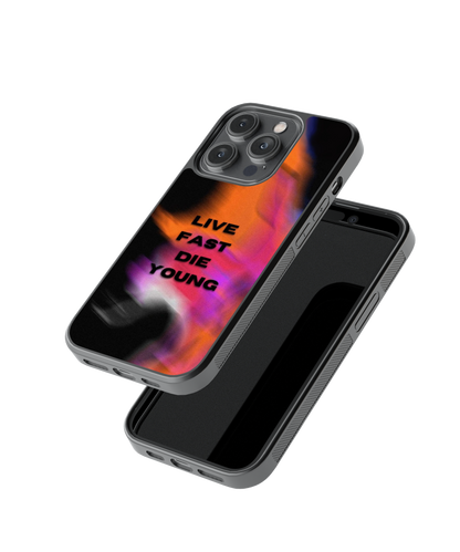 Live Fast | Rebel - Glass Case Cover | Code: 376