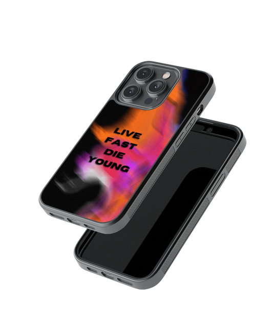 Live Fast | Rebel - Glass Case | Code: 376