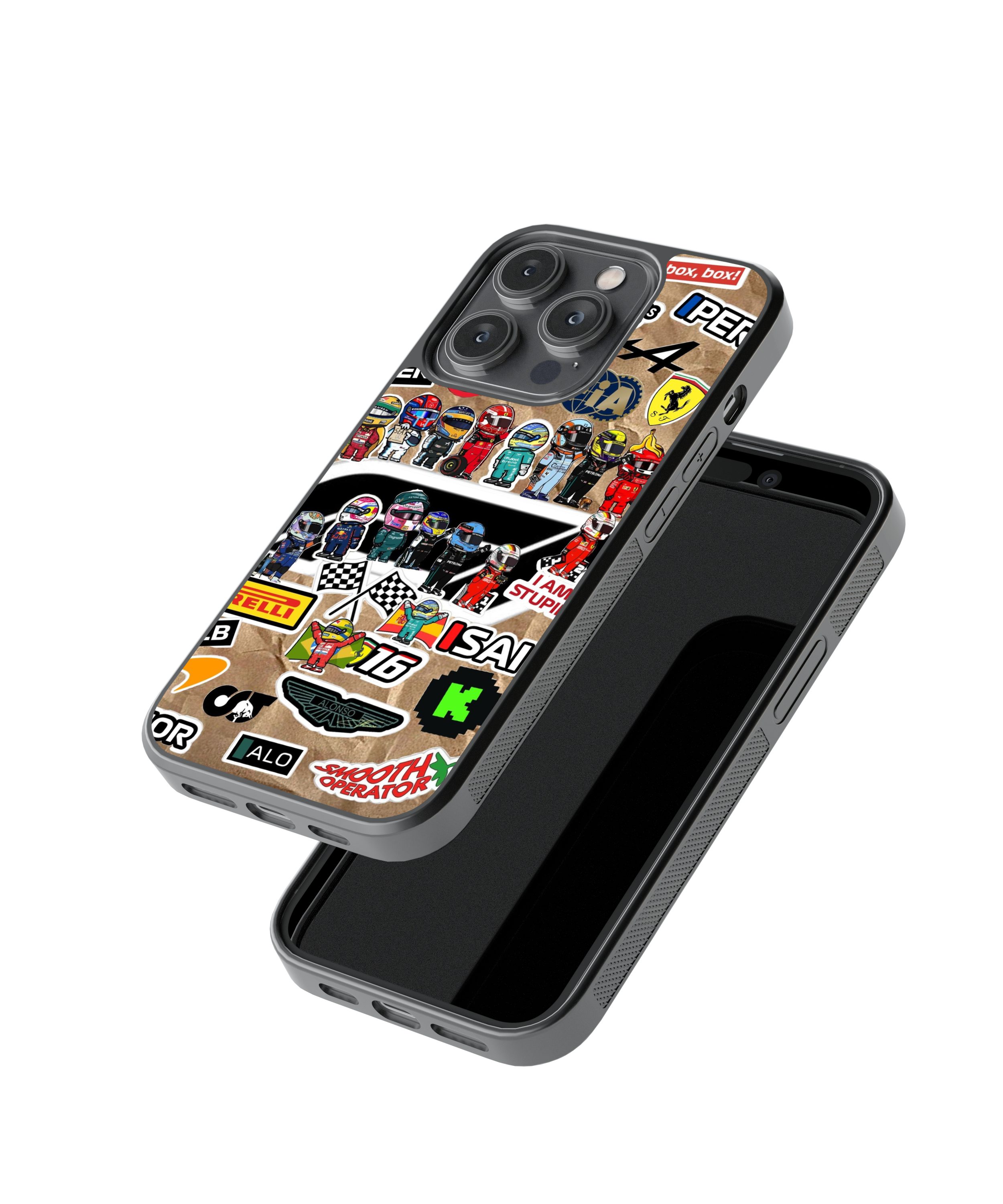 F1 Sticker Grid | F1 / Cars - Glass Case | Code: 405