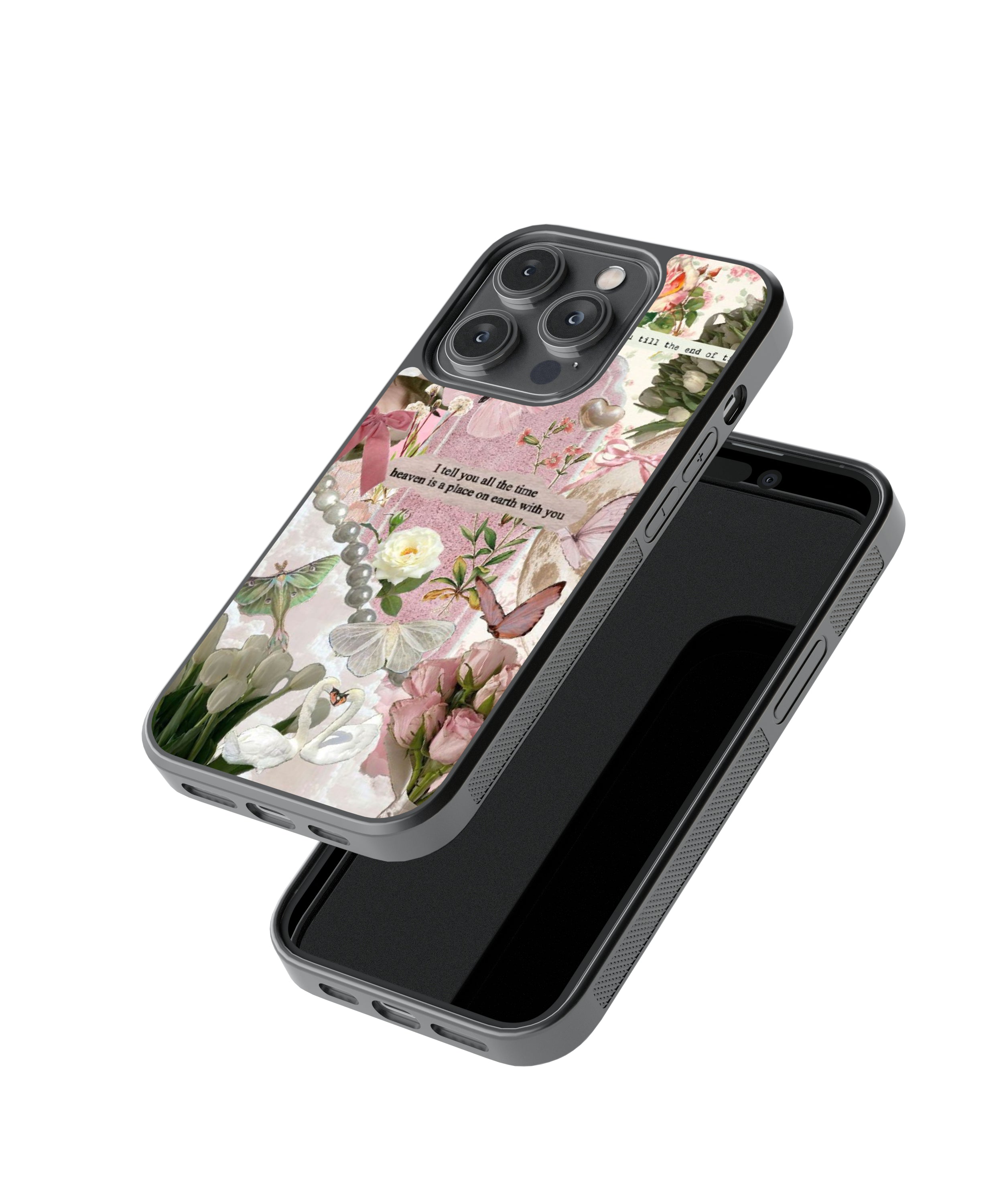 Coquette Elegance | Pinteresty Glass Case | Code: 268