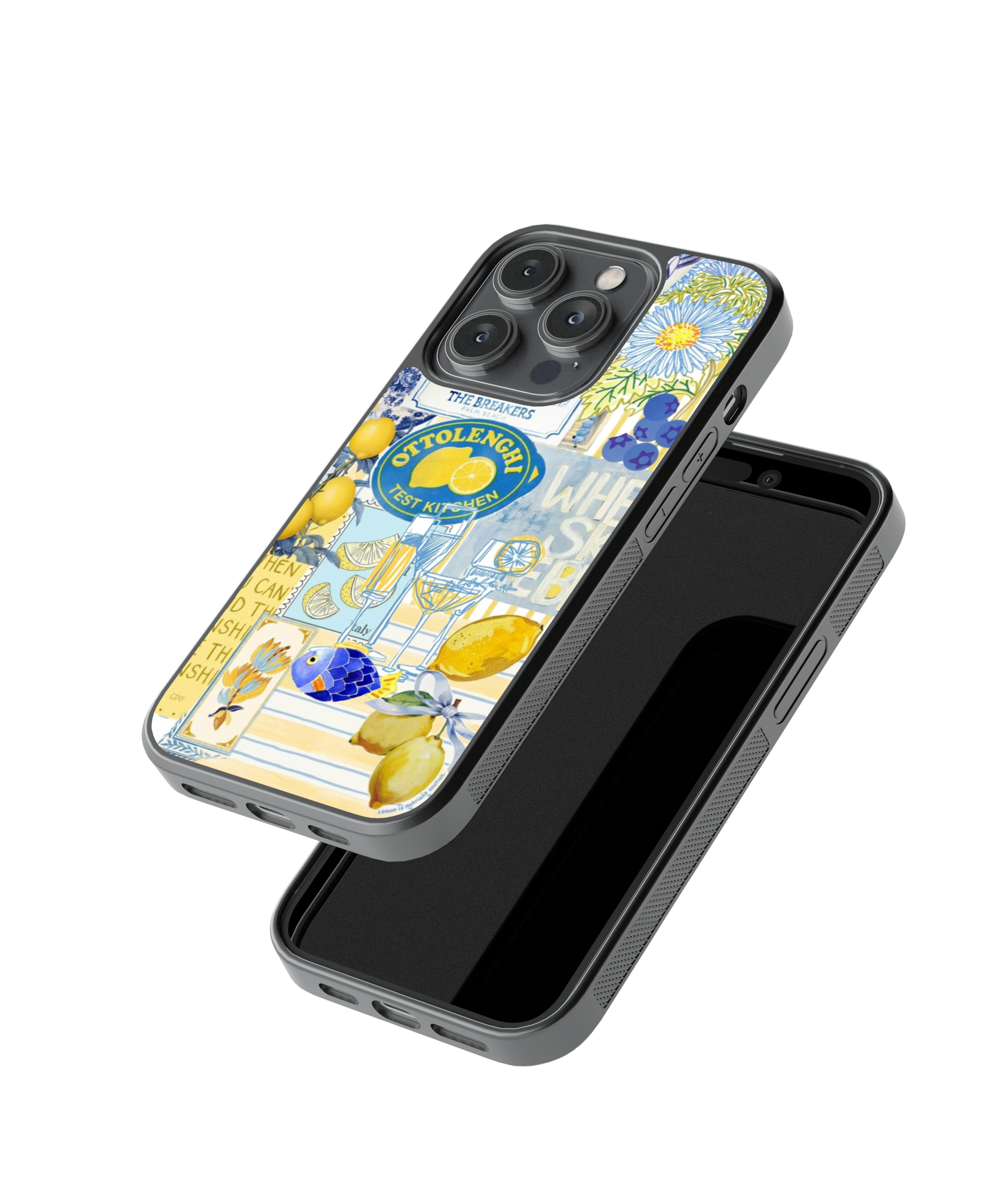 Lemon Bloom | Zesté - Glass Case Cover | Code: 389