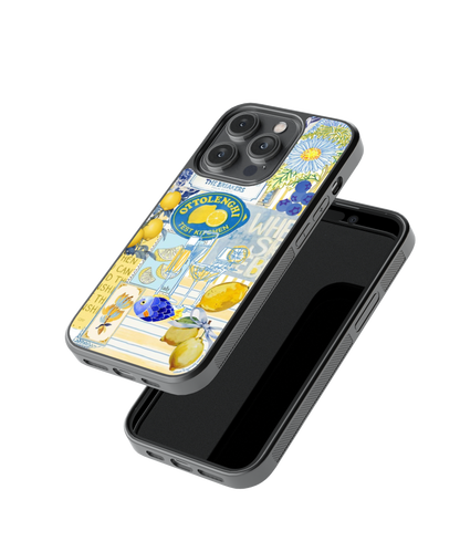 Lemon Bloom | Zesté - Glass Case Cover | Code: 389