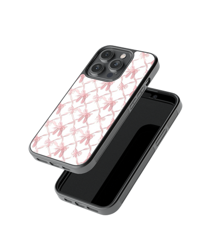 Coquette Charm | Pinteresty Glass Case Cover | Code: 266