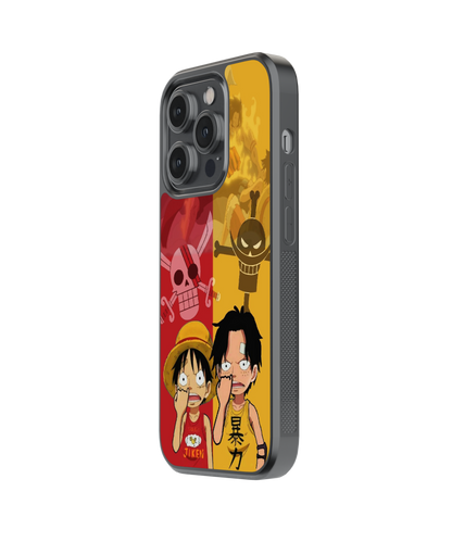 Playful Pirates | One Piece - Glass Case Cover | Code: 149