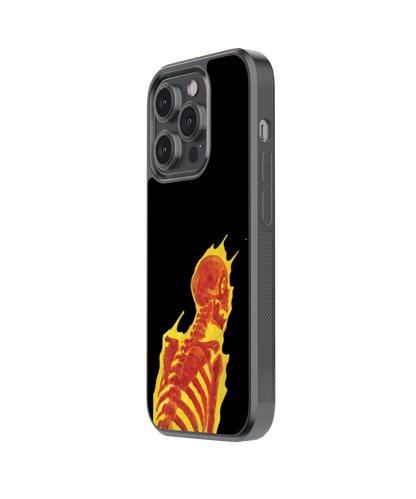 Skull Fire | Rebel - Glass Case Cover | Code: 338