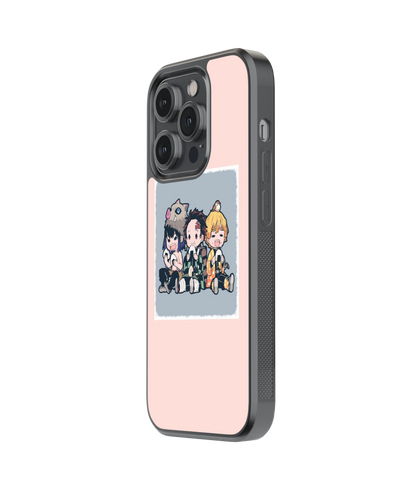Childhood Trio | Demon Slayer - Glass Case Cover | Code: 231