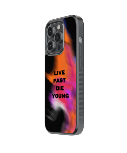 Live Fast | Rebel - Glass Case Cover | Code: 376