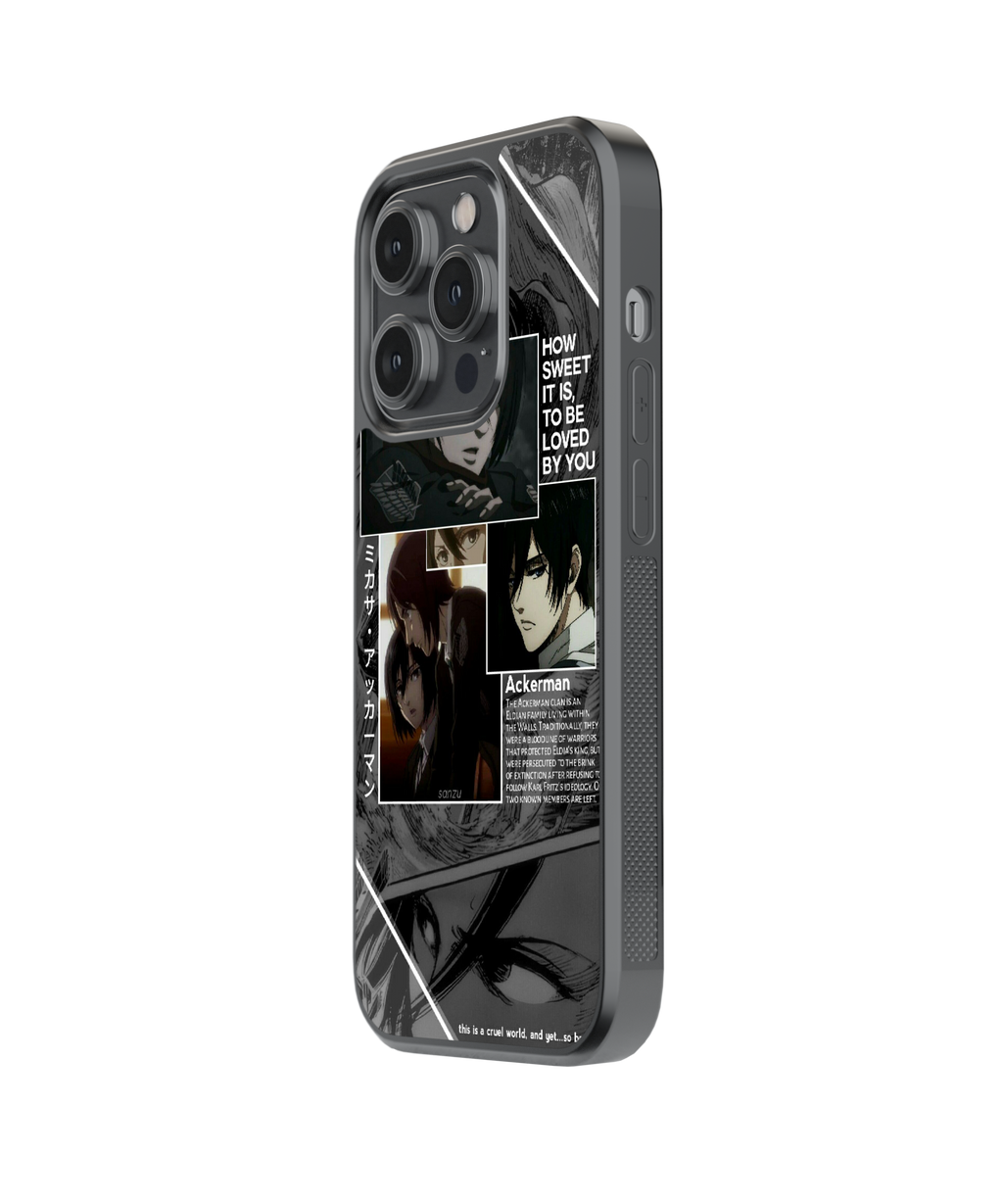 Soldier's Gaze | Attack on Titans - Glass Case | Code: 186