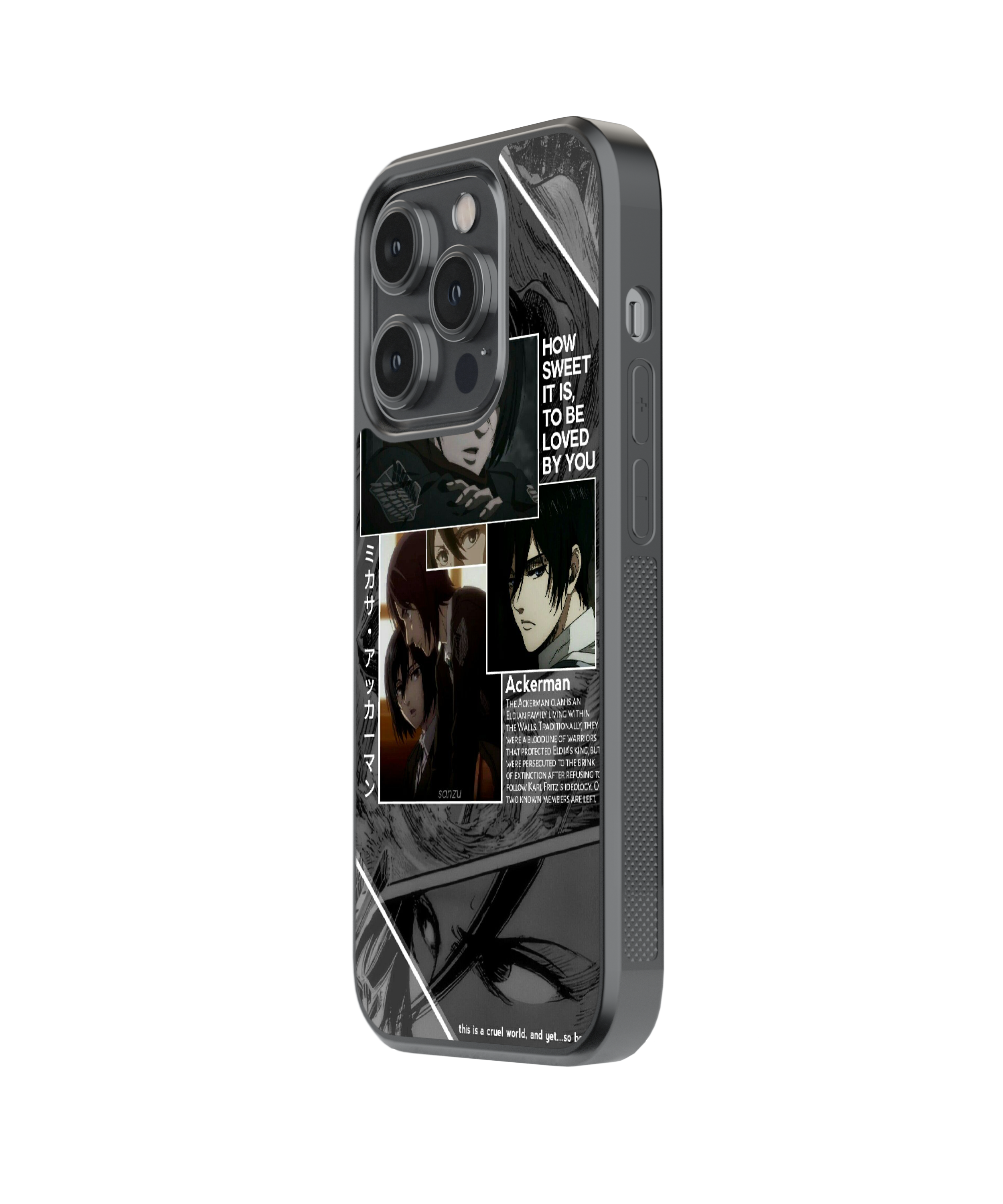 Soldier's Gaze | Attack on Titans - Glass Case | Code: 186