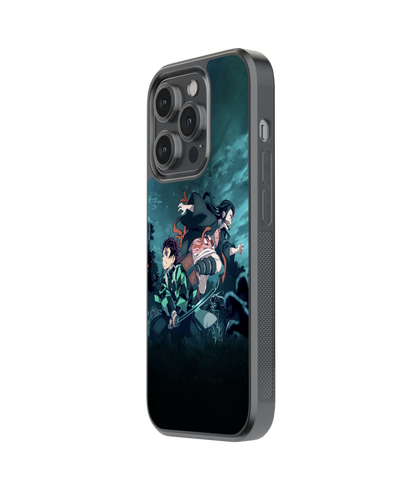 Sibling Clash | Demon Slayer - Glass Case Cover | Code: 227