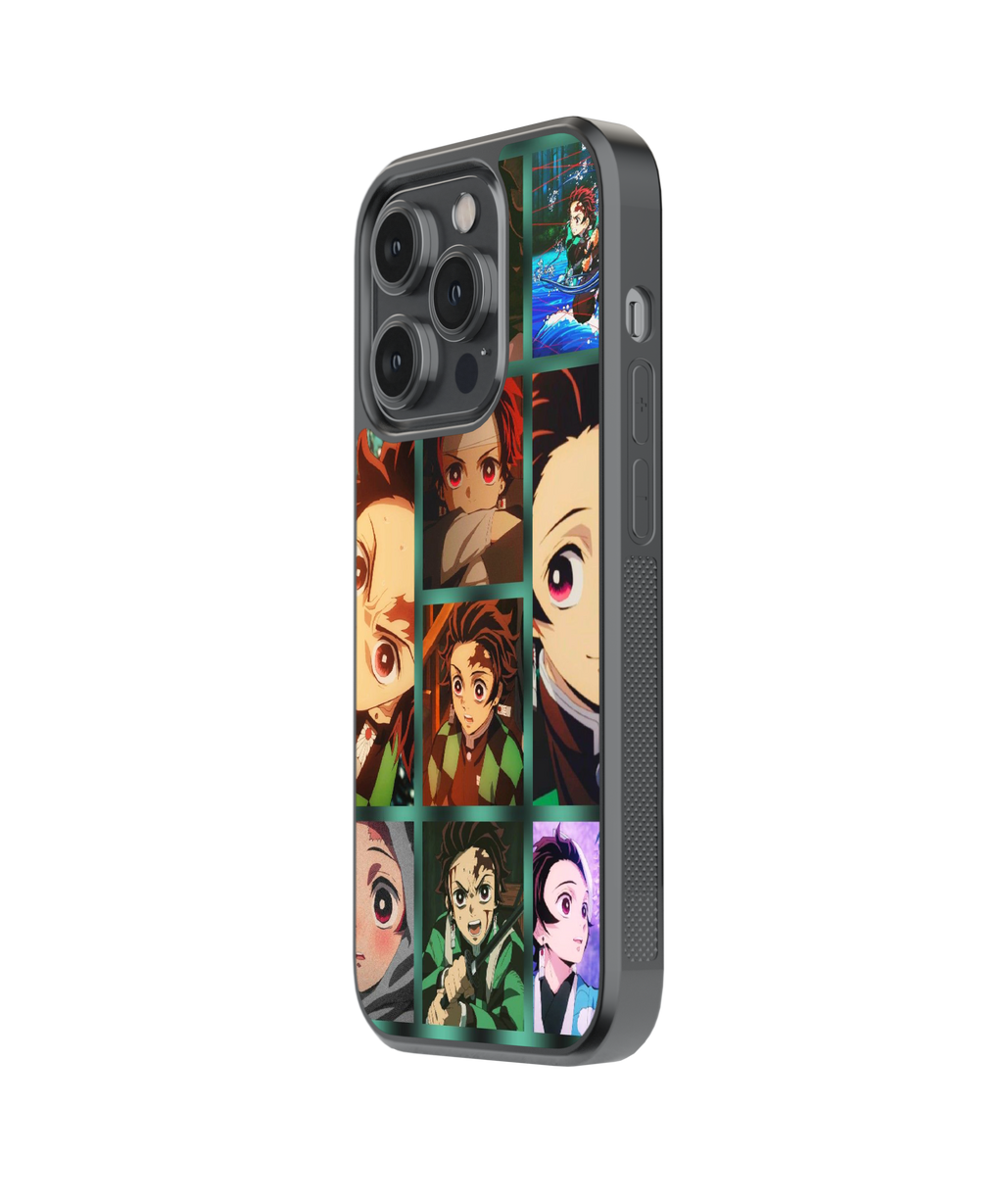 Tanjiro Montage | Demon Slayer - Glass Case | Code: 224