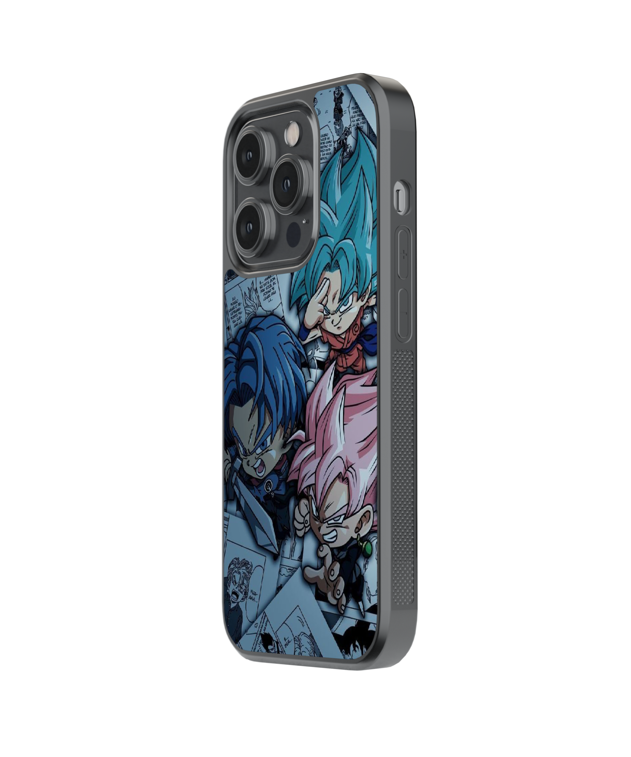 Goku Rose Trio Fusion | Dragon Ball - Glass Case | Code: 122