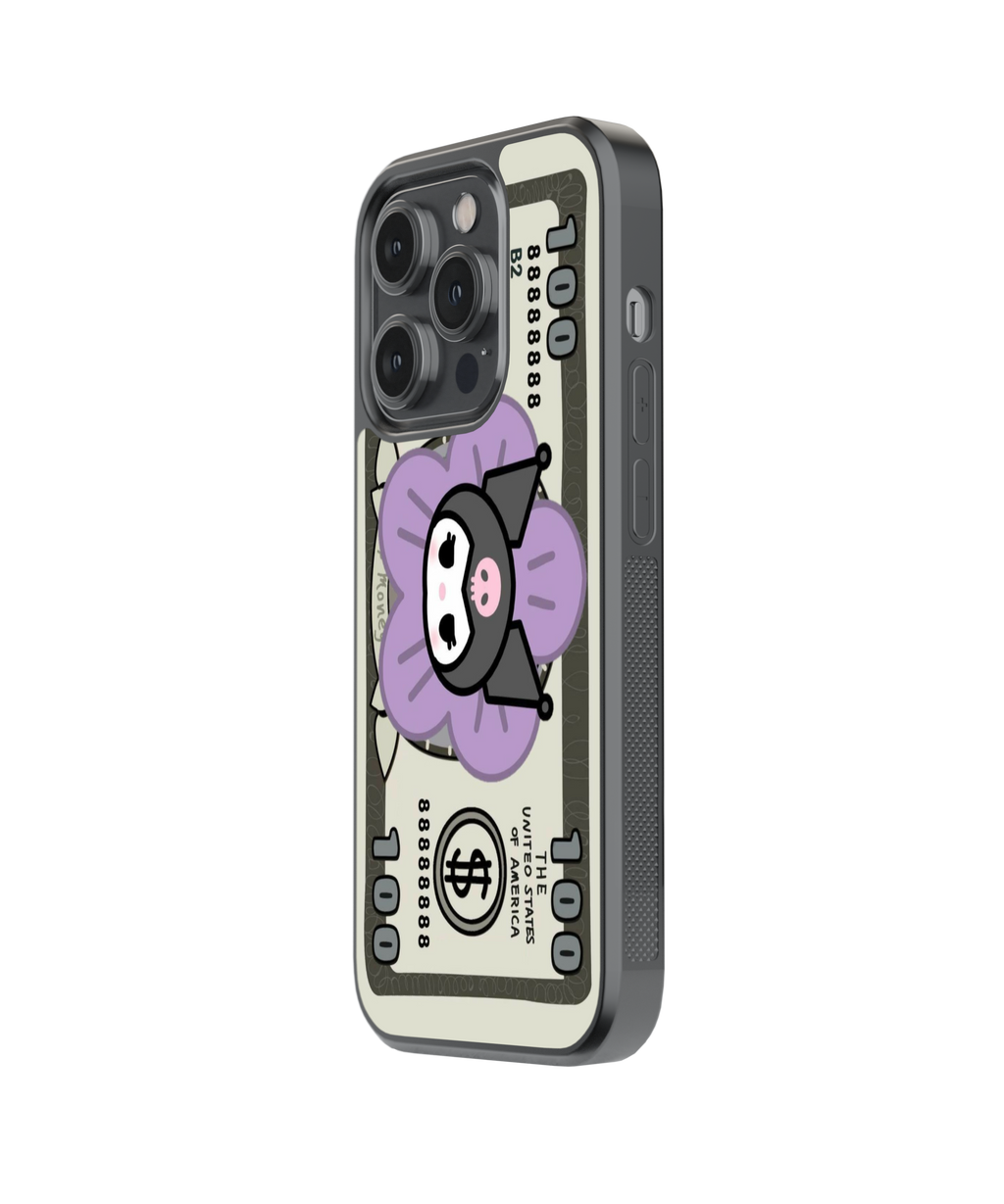 Kuromi Cash | Pinteresty Glass Case | Code: 295
