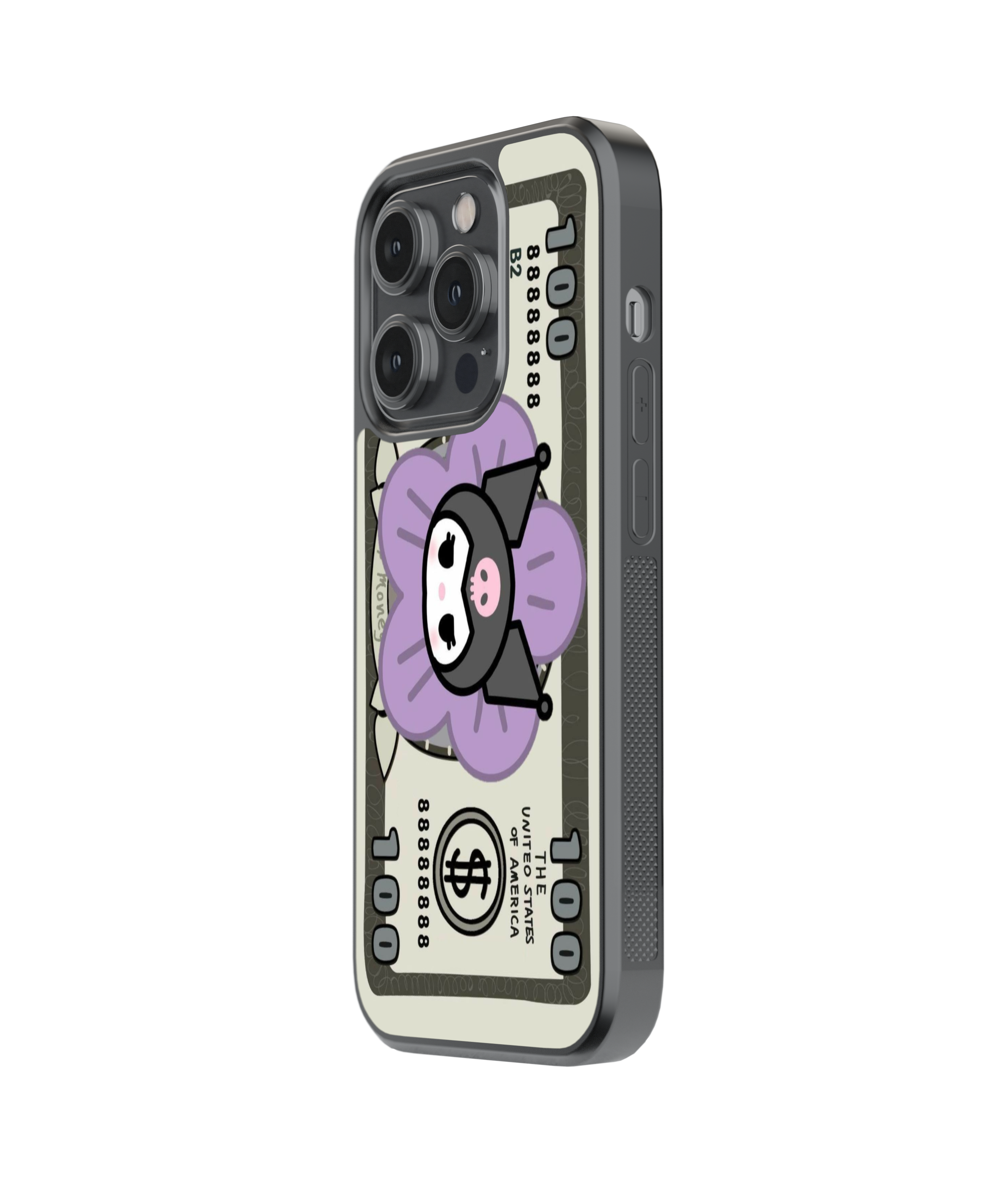 Kuromi Cash | Pinteresty Glass Case | Code: 295