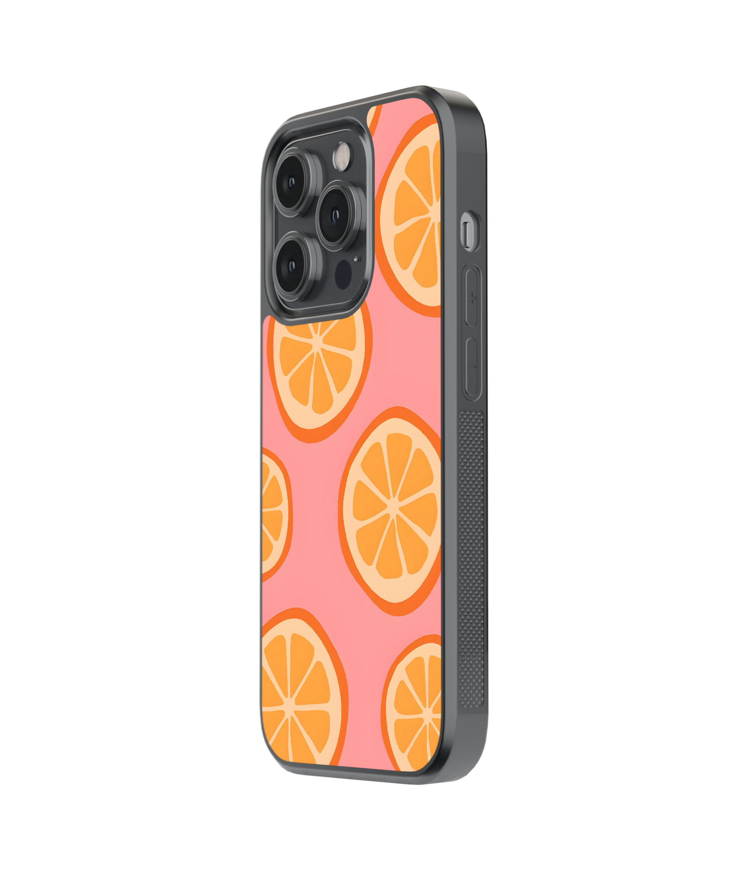 Pink Citrus | Pinteresty Glass Case | Code: 275
