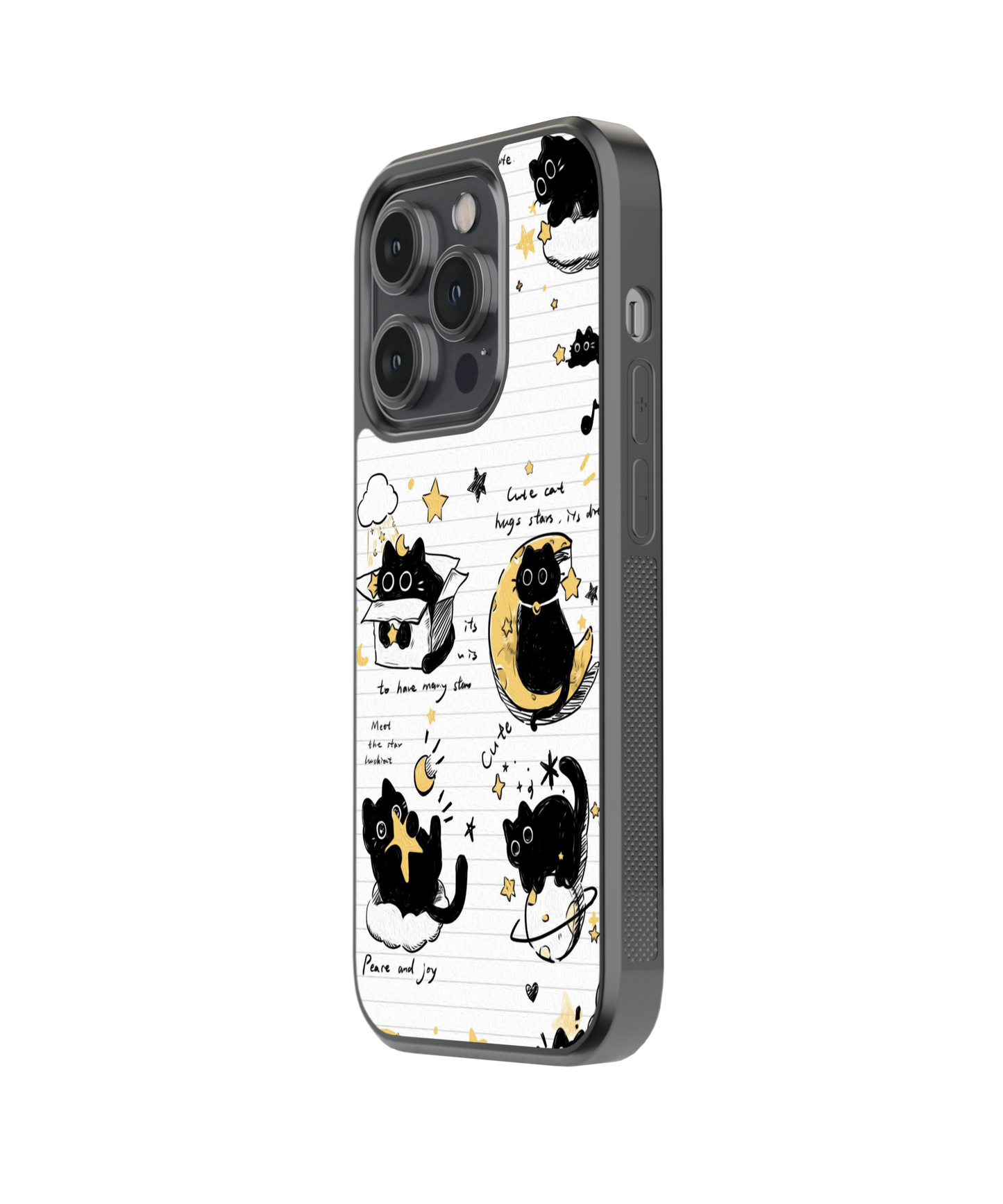 Minimal Strokes | Scribble - Glass Case | Code: 311