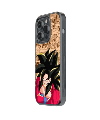 Goku SSJ4 Power | Dragon Ball - Glass Case Cover | Code: 117