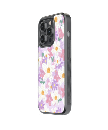 Small Steps | Floral - Glass Case Cover | Code: 177