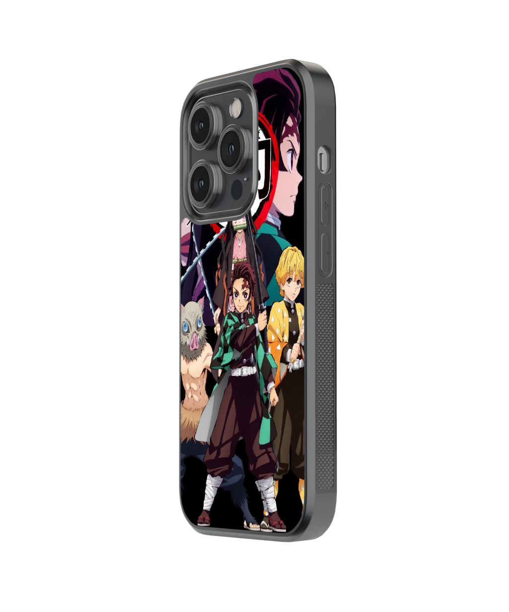 Comrades United | Demon Slayer - Glass Case | Code: 235