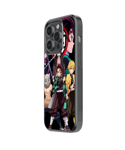 Comrades United | Demon Slayer - Glass Case Cover | Code: 235