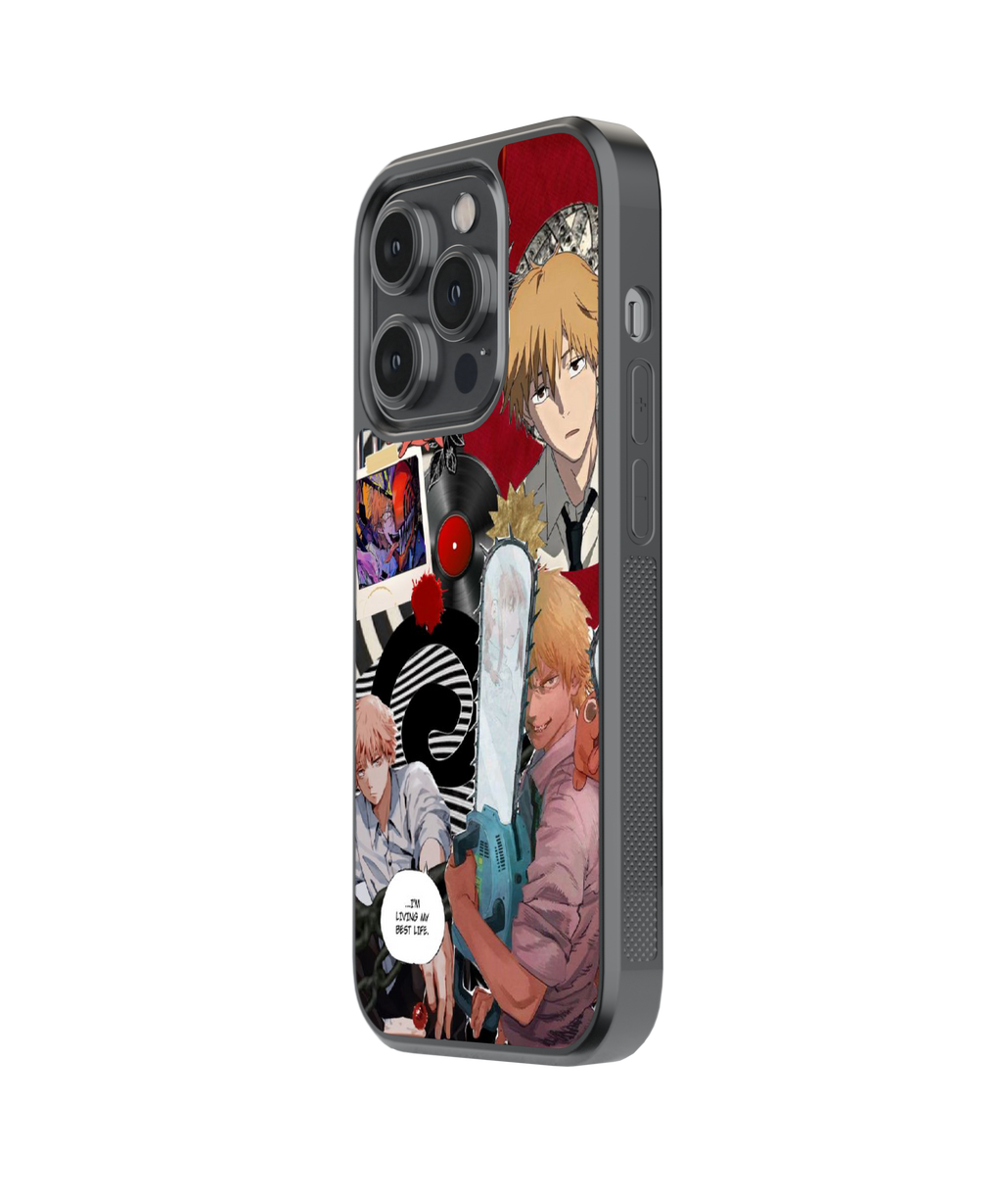Chainsaw Denji | Chainsaw man - Glass Case | Code: 243