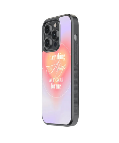 Everything Works Out | Aura - Glass Case Cover | Code: 367