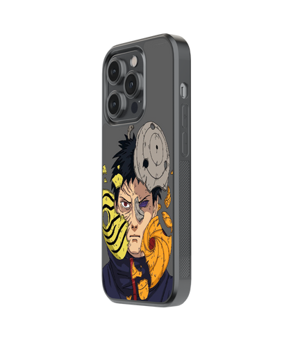Unmasked Obito | Naruto - Glass Case Cover | Code: 134