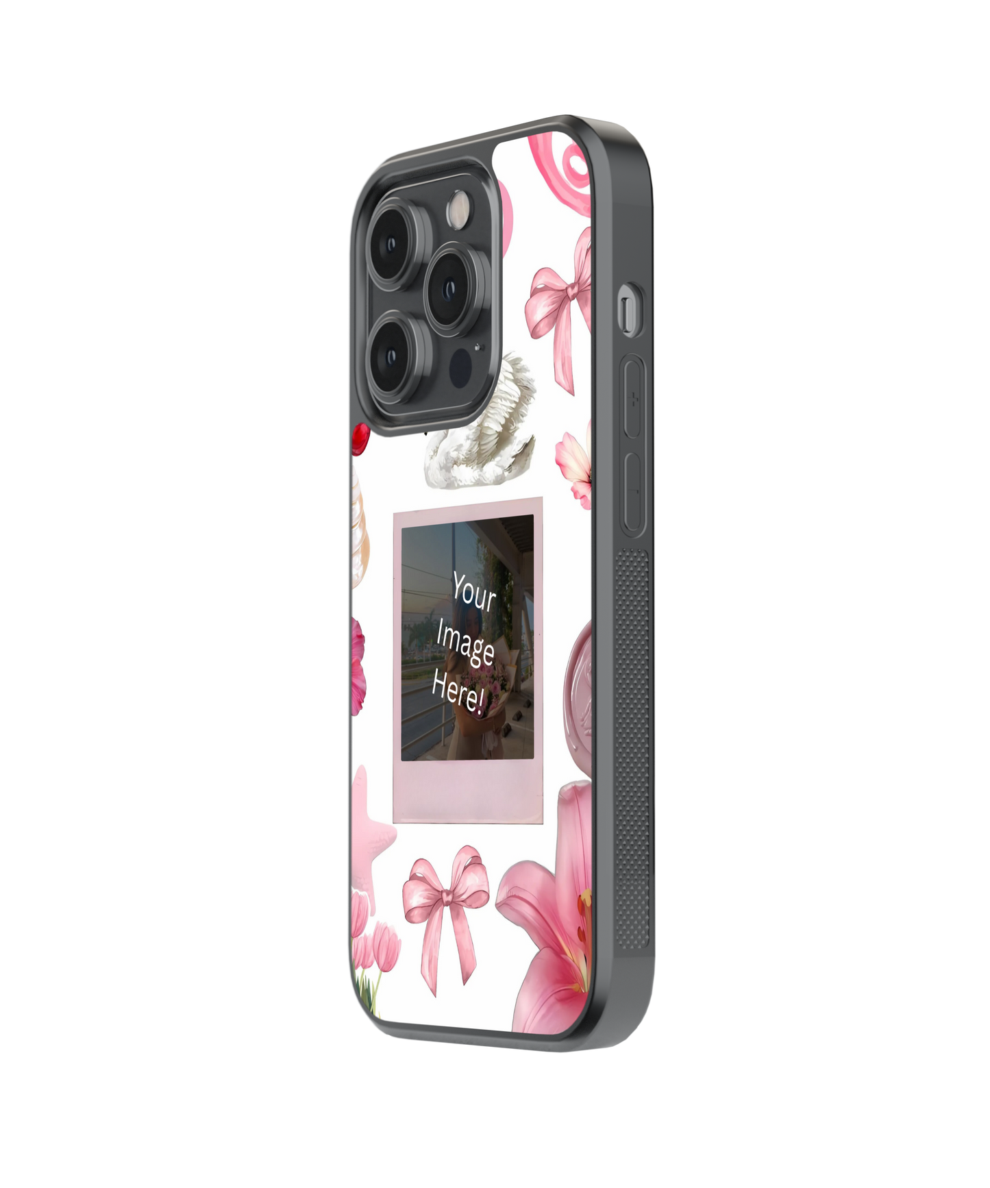 Pink Dream | Personalized Glass Case | Code: 351