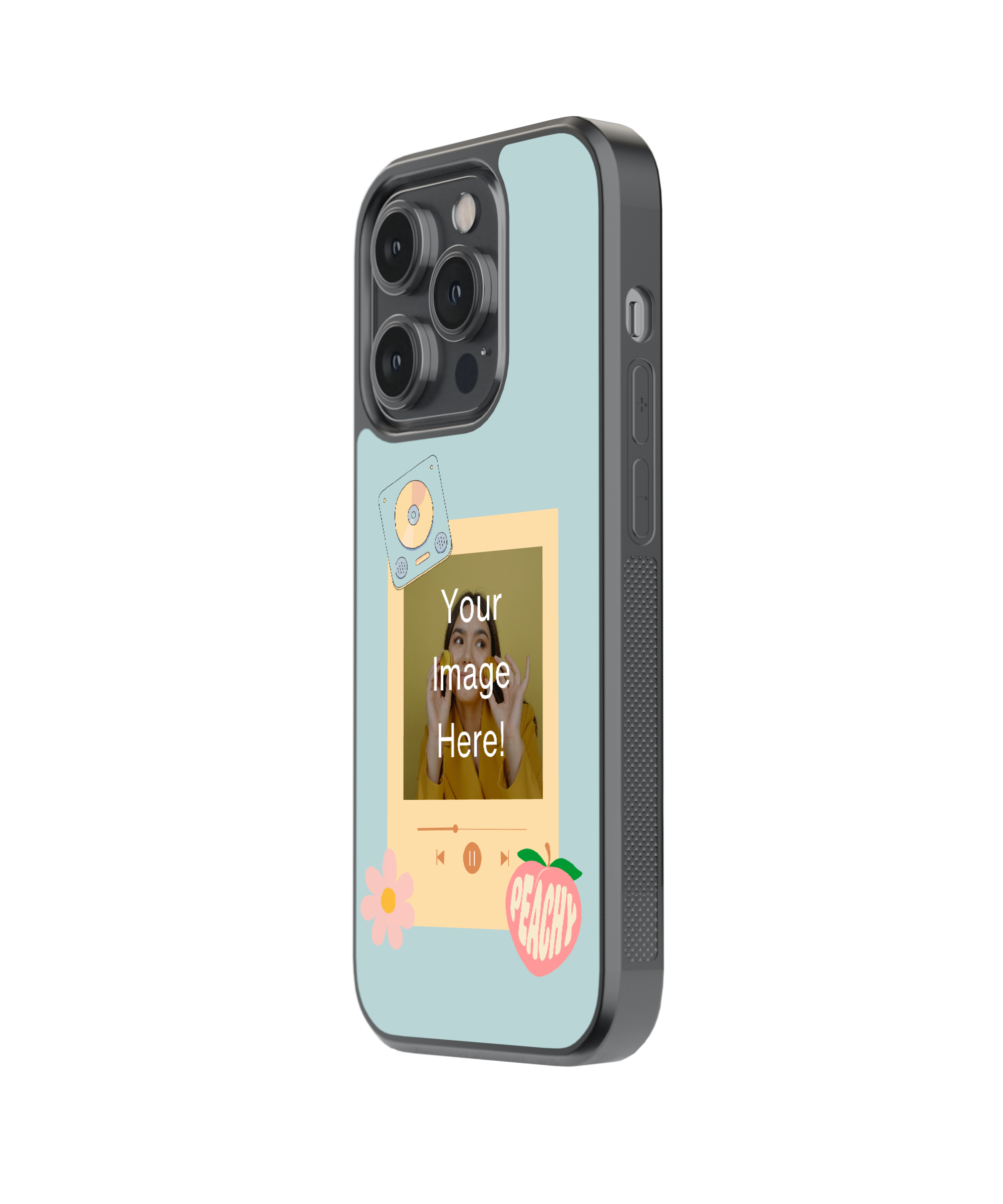 Loop | Personalized Glass Case Cover | Code: 254
