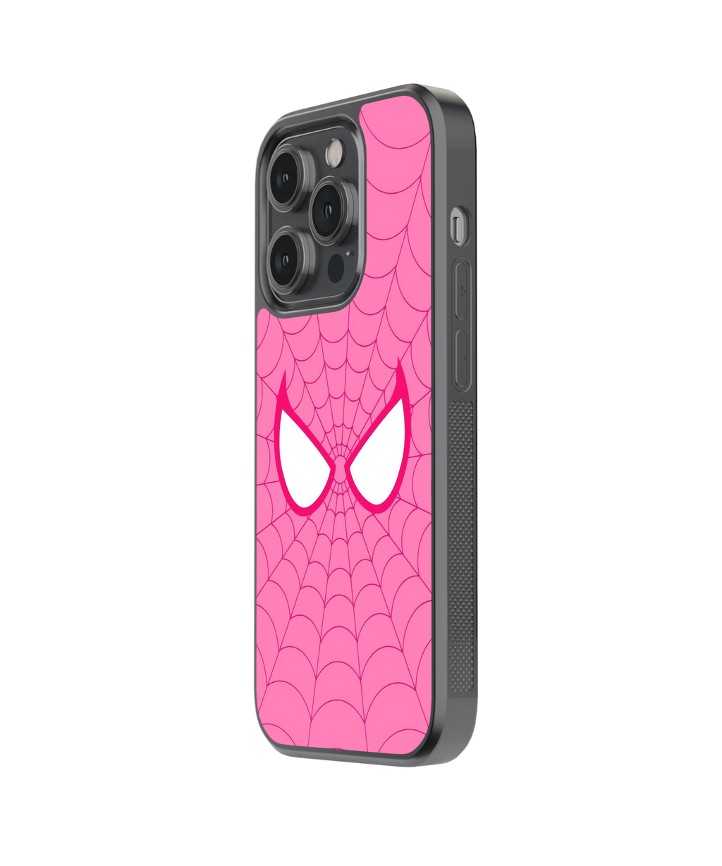Blush Spider | Pinteresty Glass Case Cover | Code: 293