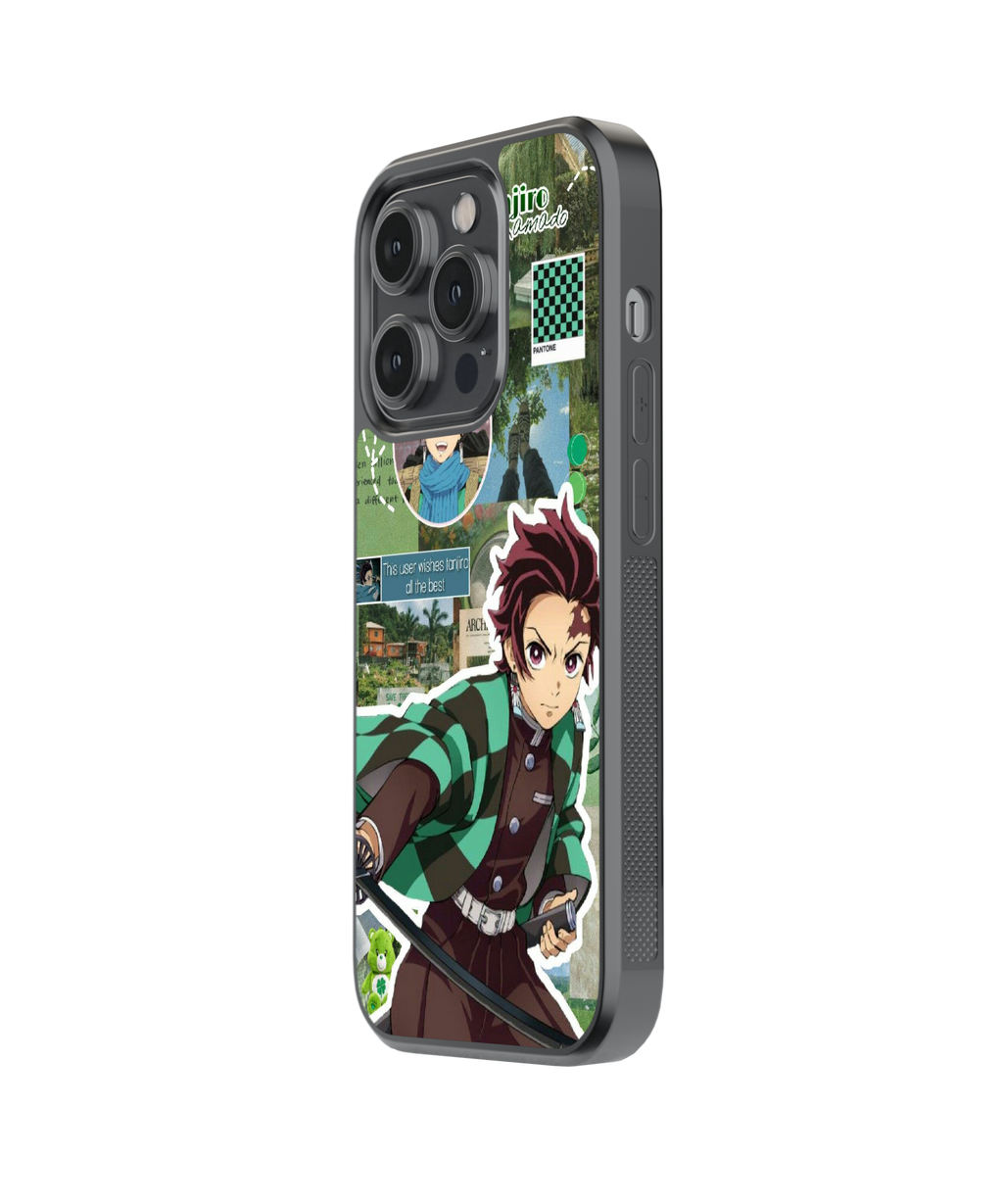Tanjiro's Struggle | Demon Slayer - Glass Case | Code: 229