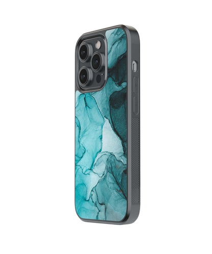Blue Ocean | Marble - Glass Case Cover | Code: 071
