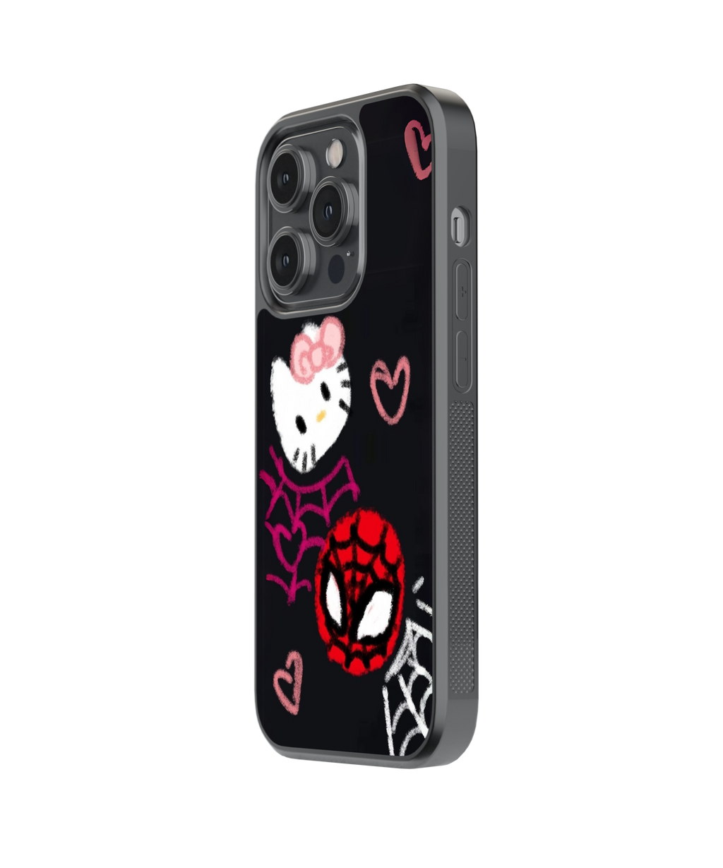Spidey Whirl | Scribble - Glass Case | Code: 302