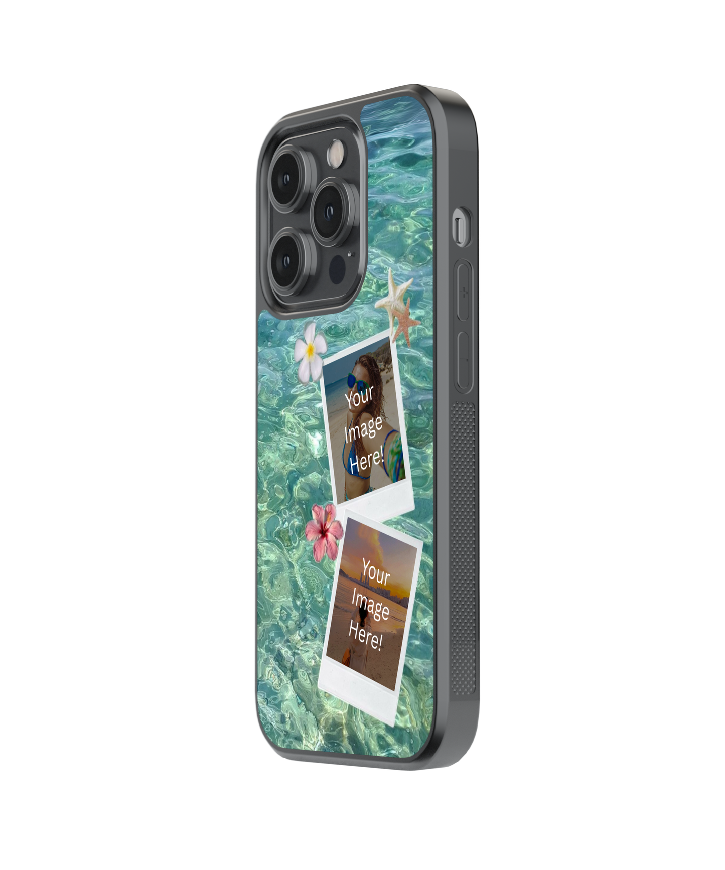 Sandy Bliss | Personalized Glass Case | Code: 345