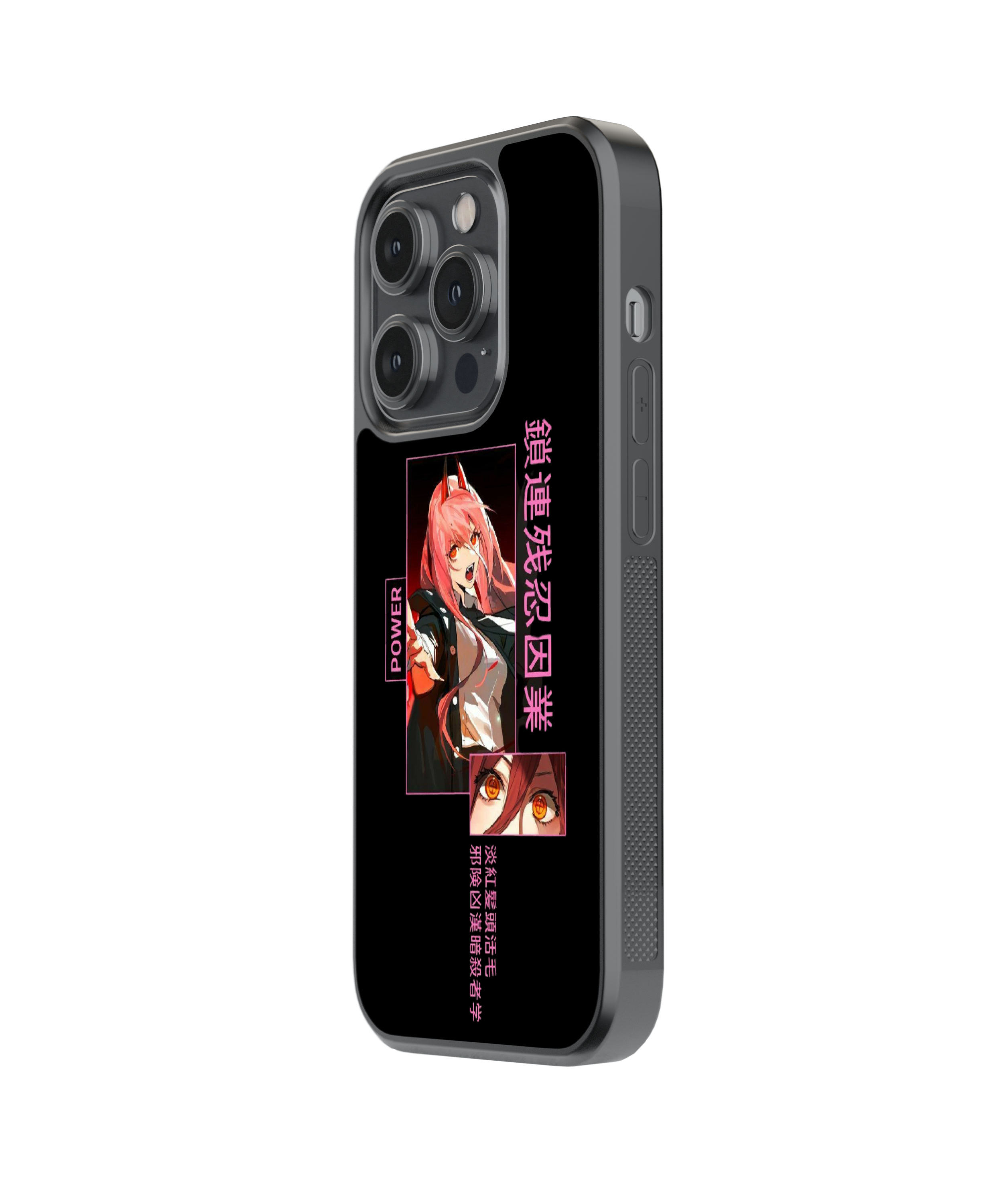 Power Collage | Chainsaw man - Glass Case | Code: 240