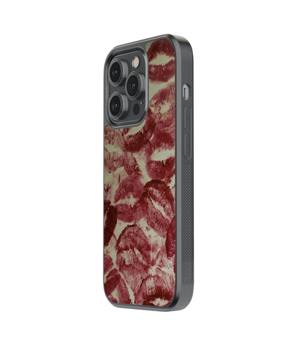 Lipstick Love | Pinteresty Glass Case Cover | Code: 272