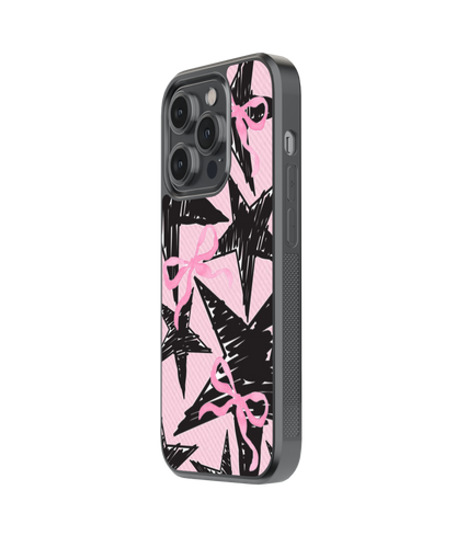 Abstract Twist | Scribble - Glass Case Cover | Code: 304