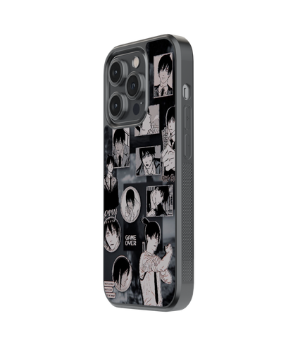 Aki's Chainsaw | Chainsaw man - Glass Case Cover | Code: 244