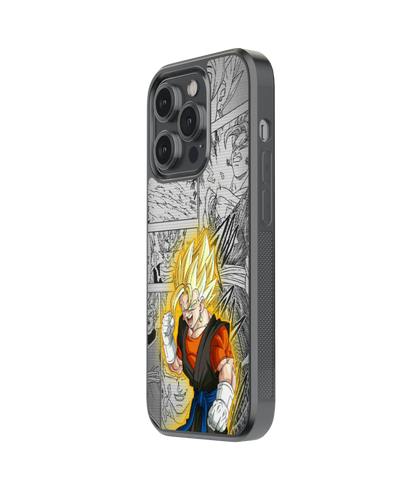 SSJ Goku Ready | Dragon Ball - Glass Case Cover | Code: 129