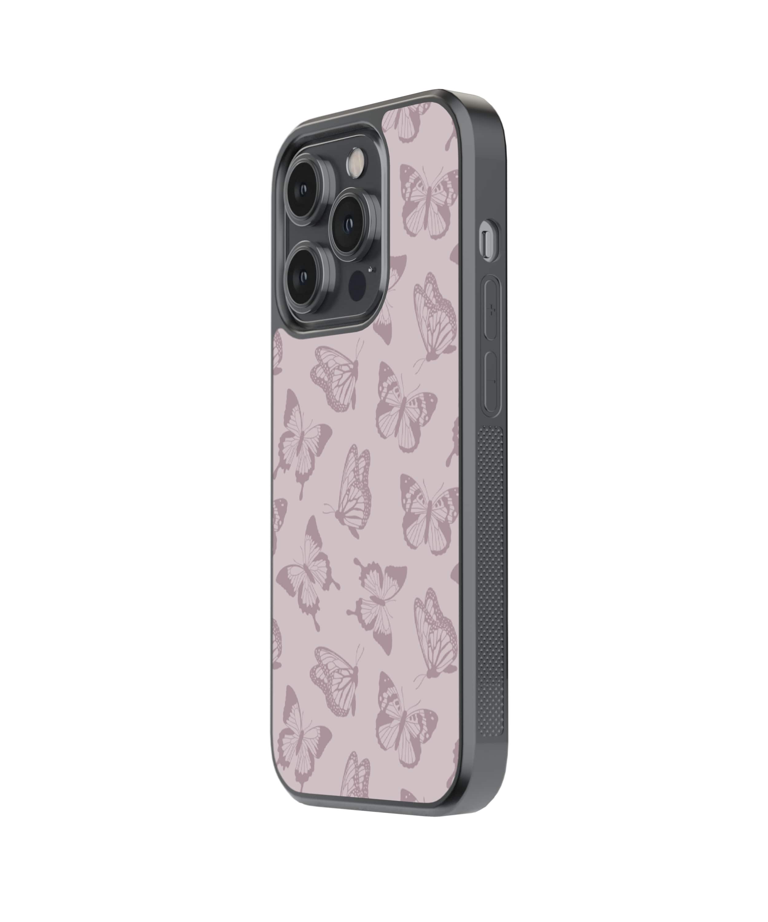 Brown Flutter | Y2k - Glass Case | Code: 013