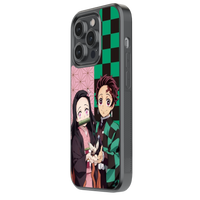 Bonded Siblings | Demon Slayer - Glass Case | Code: 236