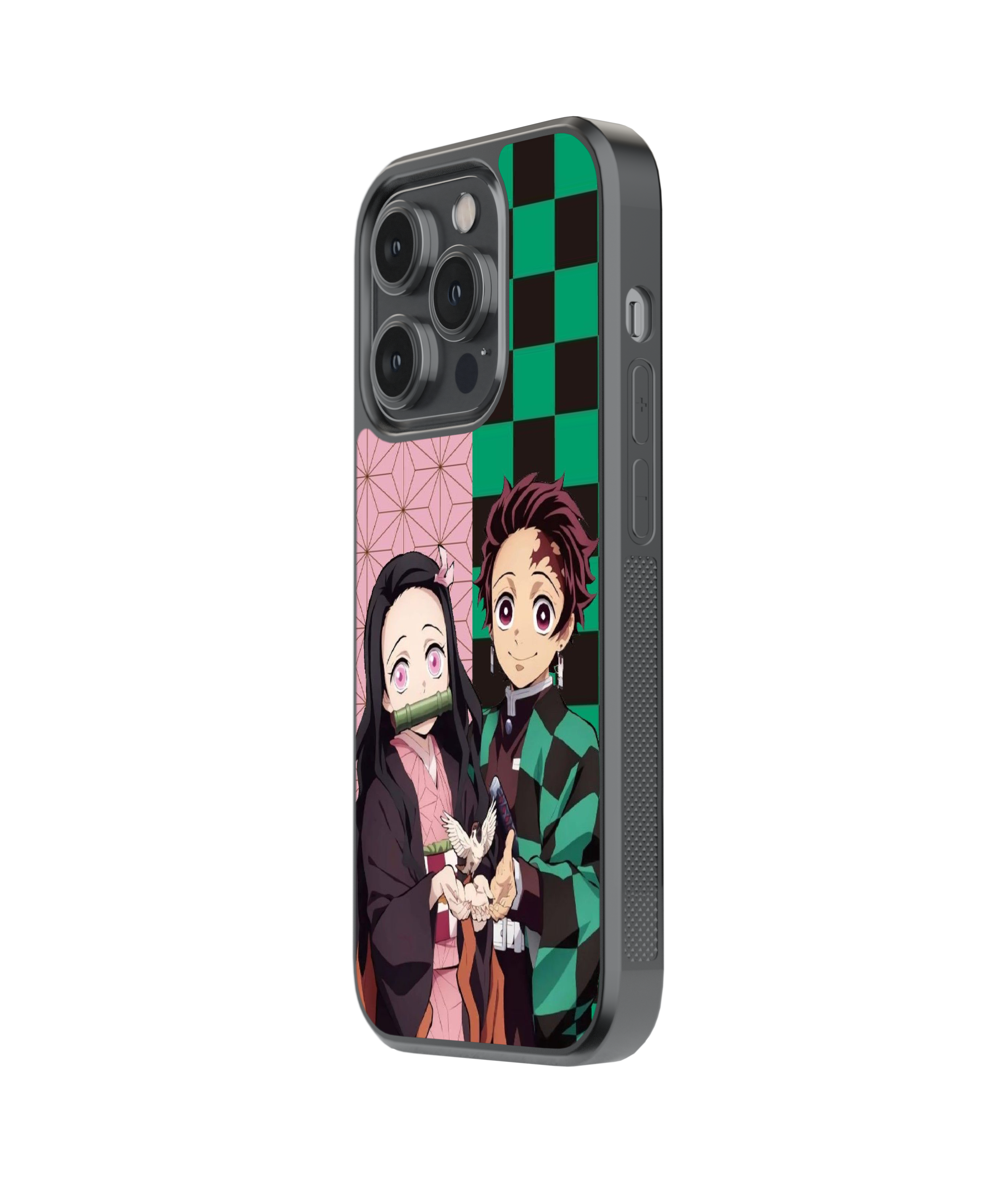 Bonded Siblings | Demon Slayer - Glass Case | Code: 236