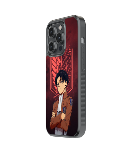 Eren's Stance | Attack on Titans - Glass Case Cover | Code: 184
