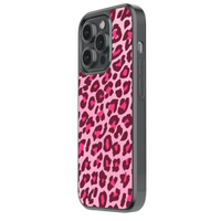 Pink Leopard | Pinteresty Glass Case | Code: 282