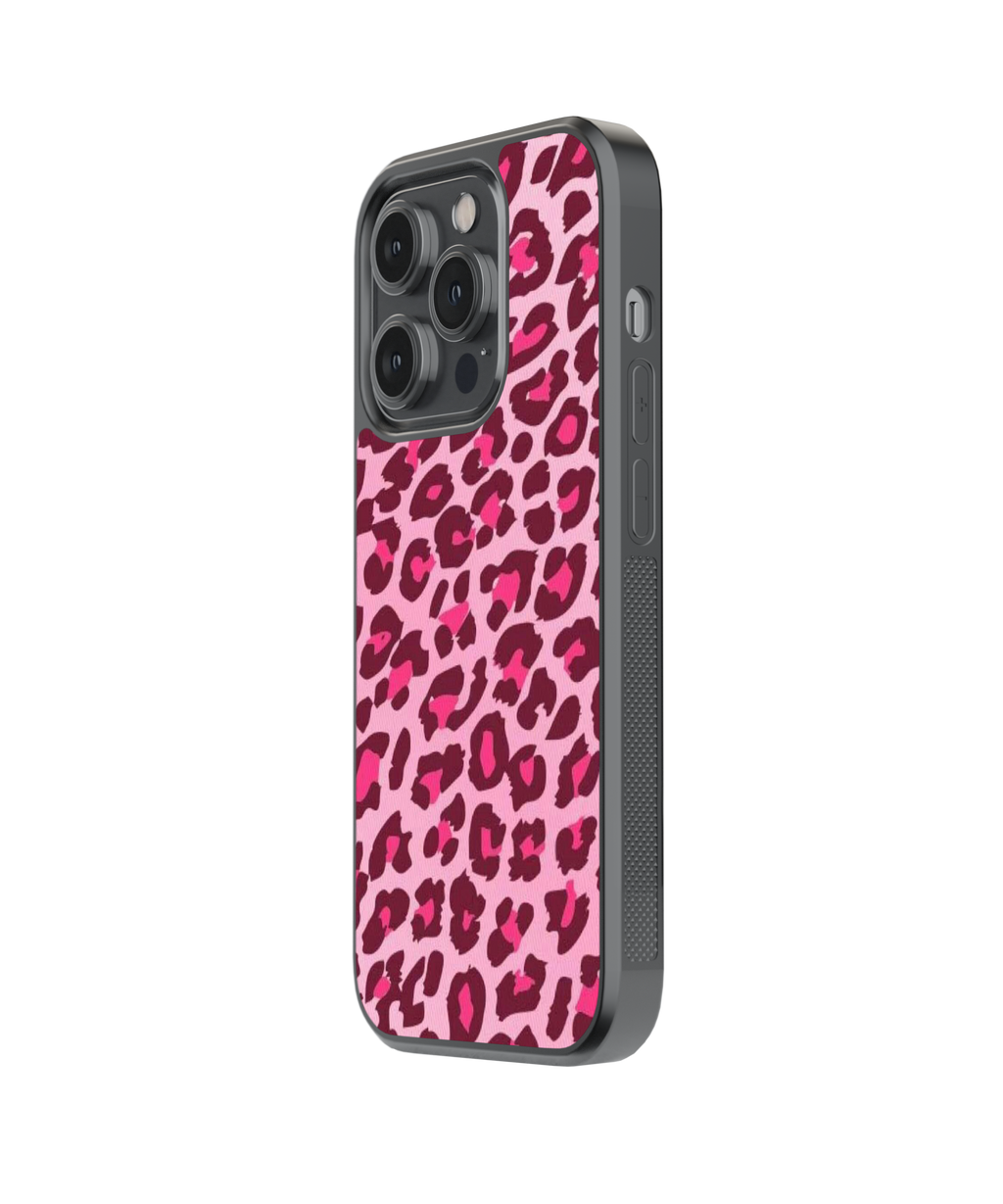 Pink Leopard | Pinteresty Glass Case Cover | Code: 282
