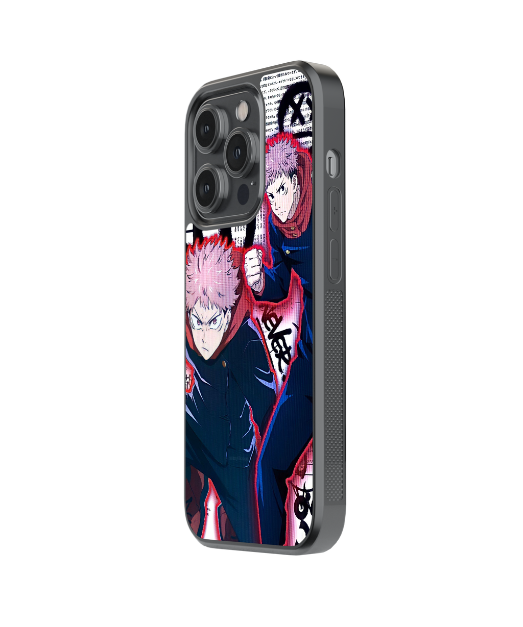 Yuji Fury | Jujutsu Kaisen - Glass Case | Code: 198