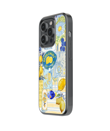 Lemon Bloom | Zesté - Glass Case Cover | Code: 389