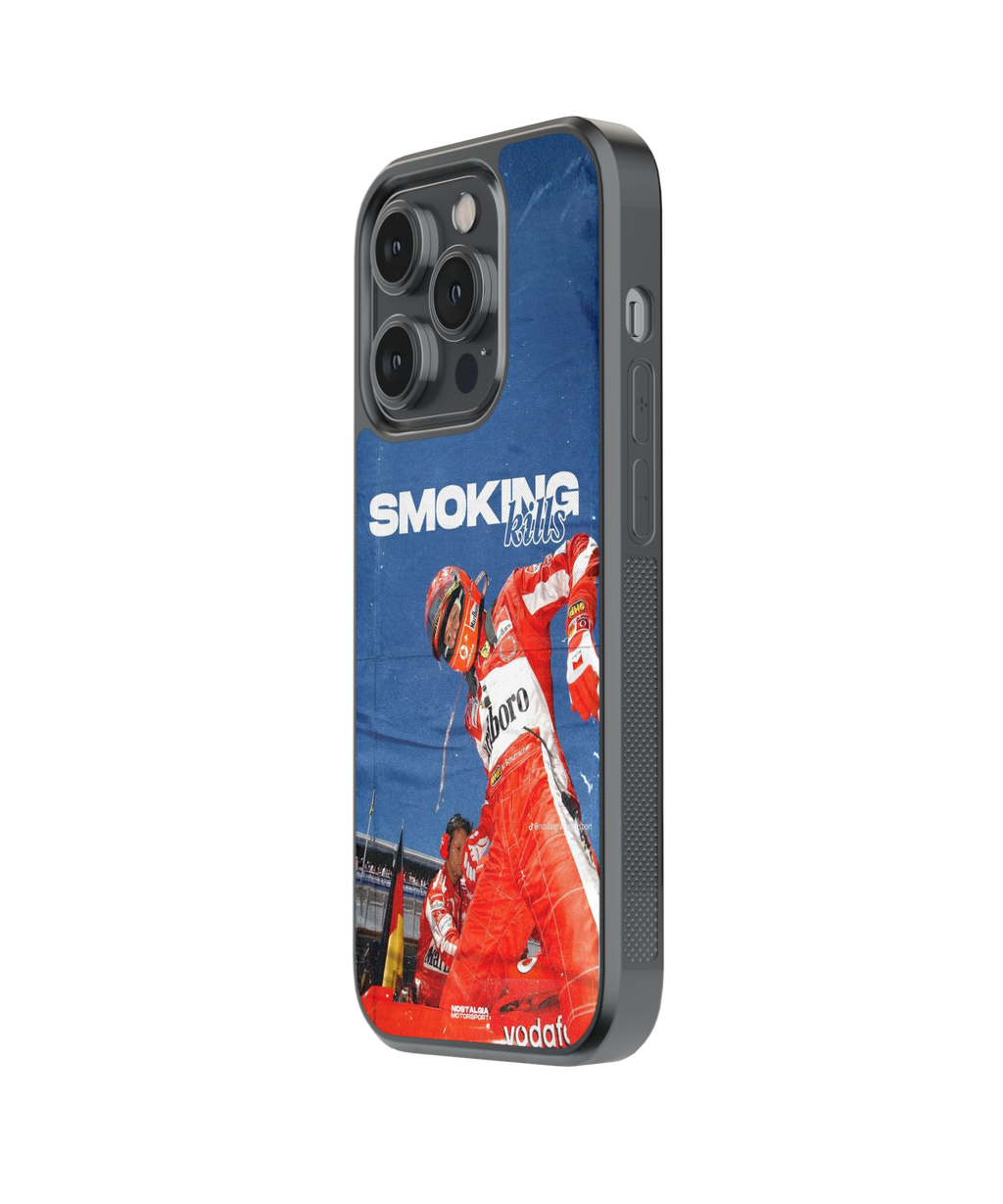 Smoking Hot Lap | F1 / Cars - Glass Case | Code: 433
